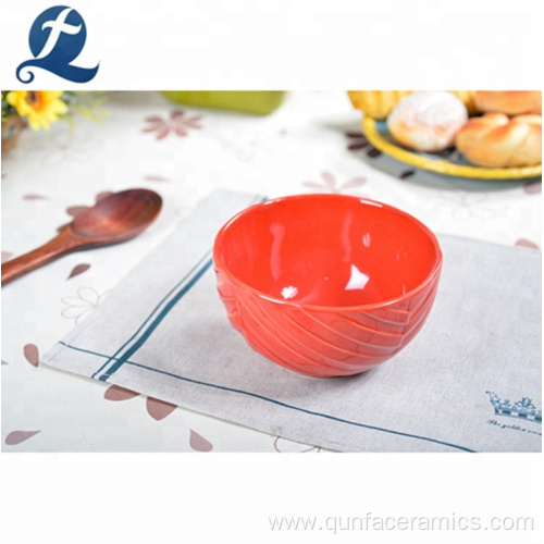 Hand Painted Kitchen Mixing Ceramic Rice Bowls